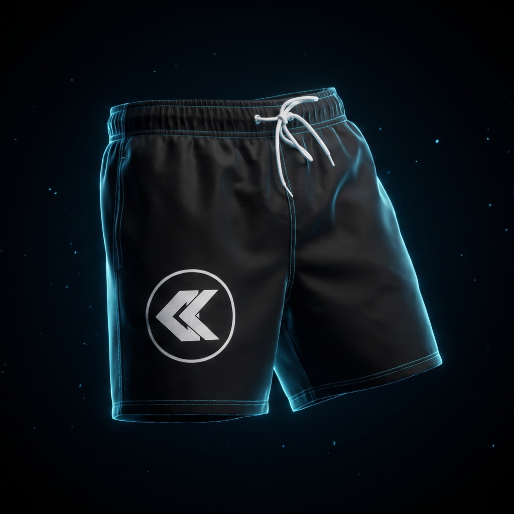 DK Logo Swim Trunks